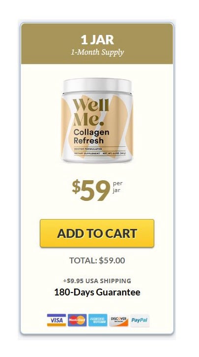 Collagen refresh 1 Jar